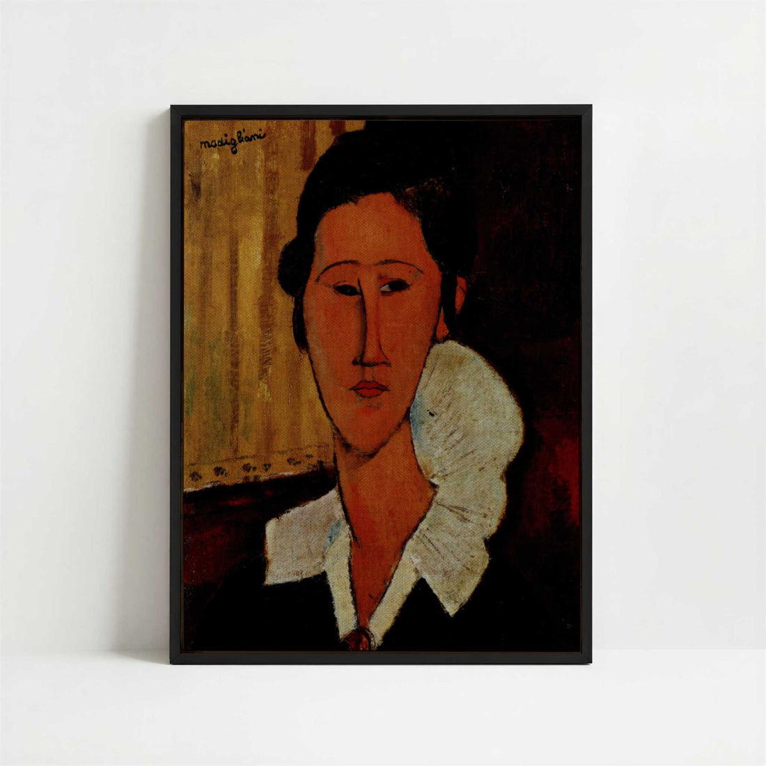 Framed Canvas - Framed canvas in black frame