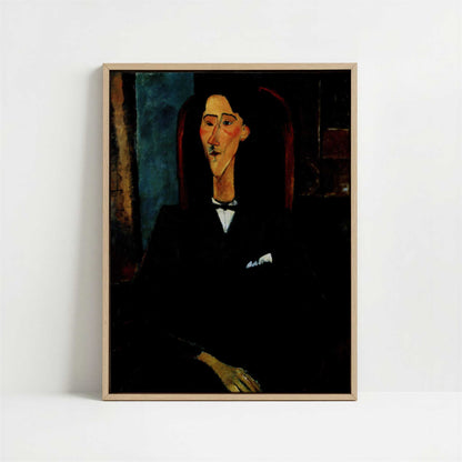 Framed Canvas - Framed canvas in oak color frame