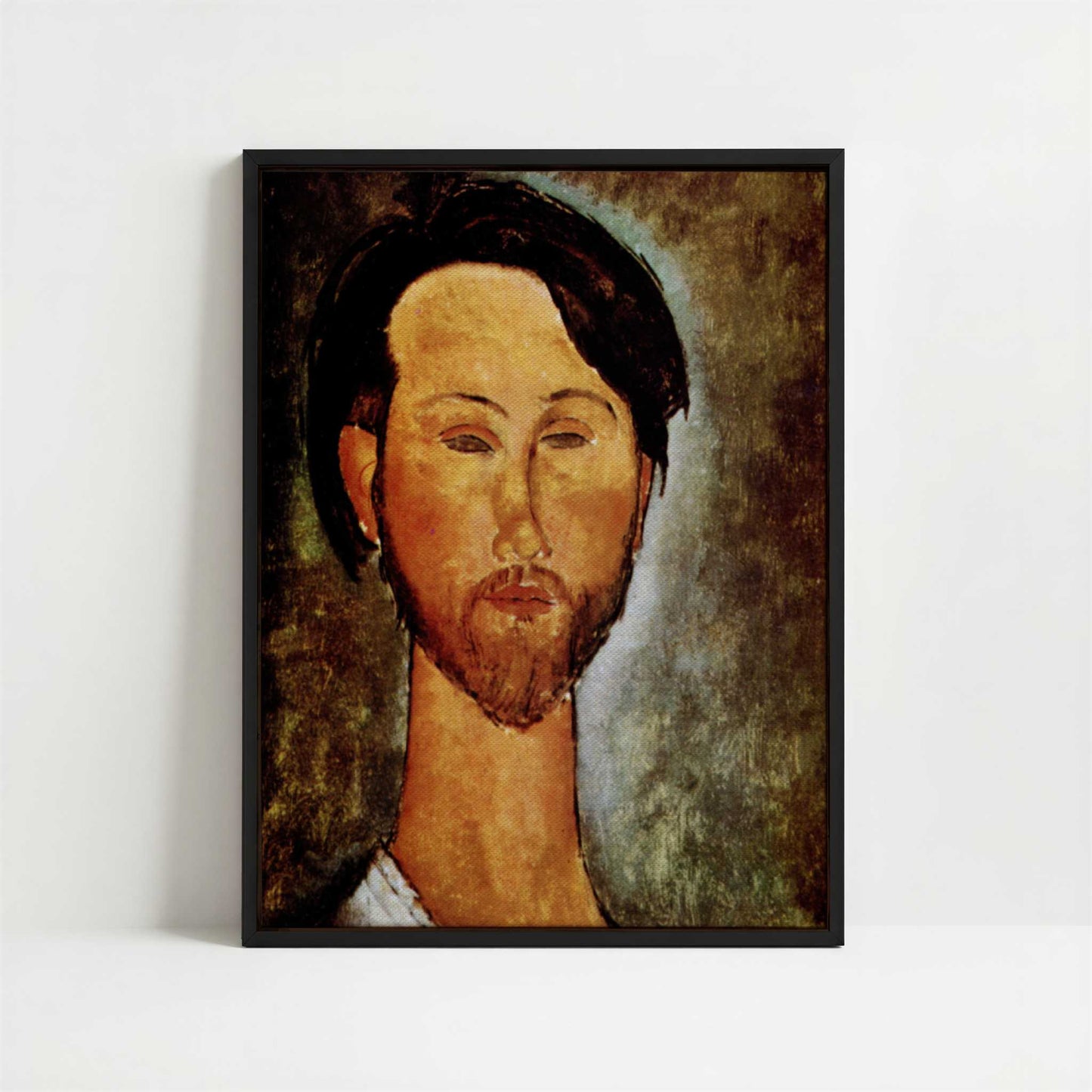 Framed Canvas - Framed canvas in black frame