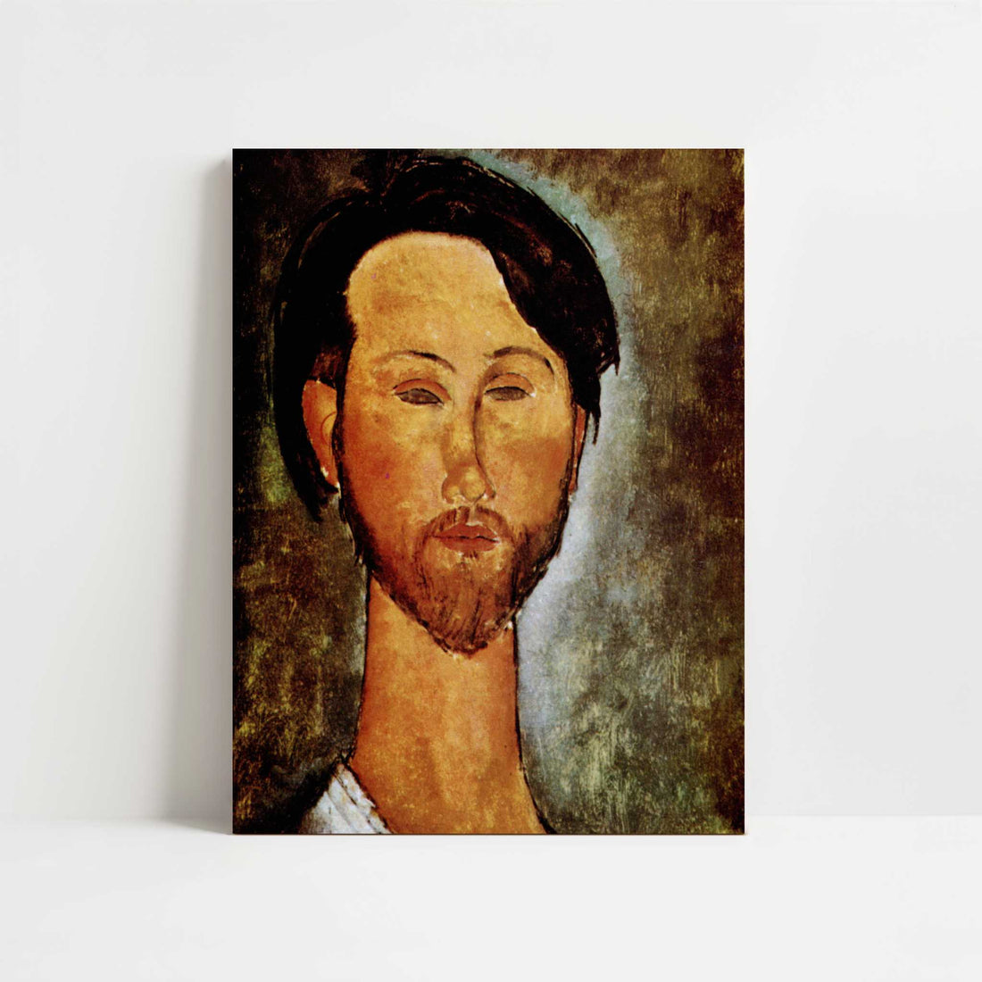 Portrait of Leopold Zborovski (1918) by Amedeo Modigliani – Art Print - Unframed art print