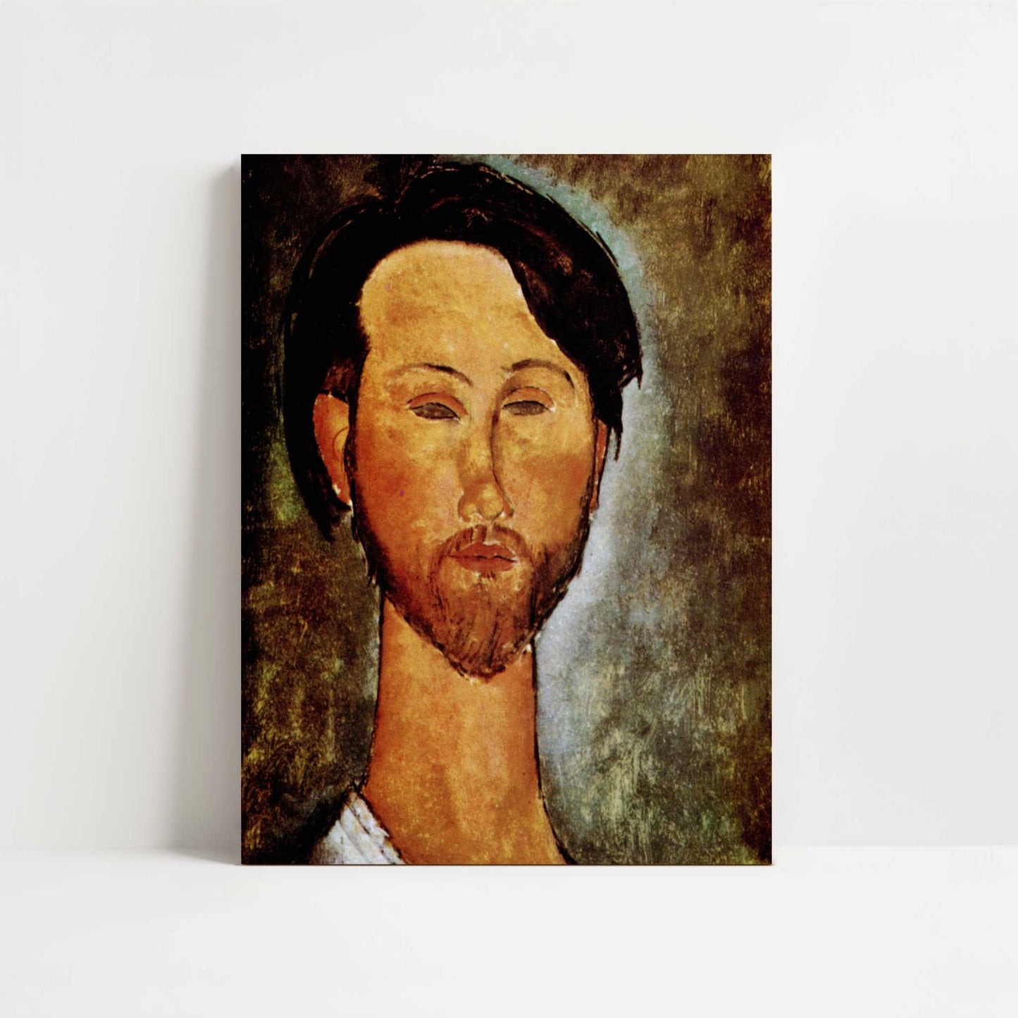 Portrait of Leopold Zborovski (1918) by Amedeo Modigliani – Art Print - Unframed art print