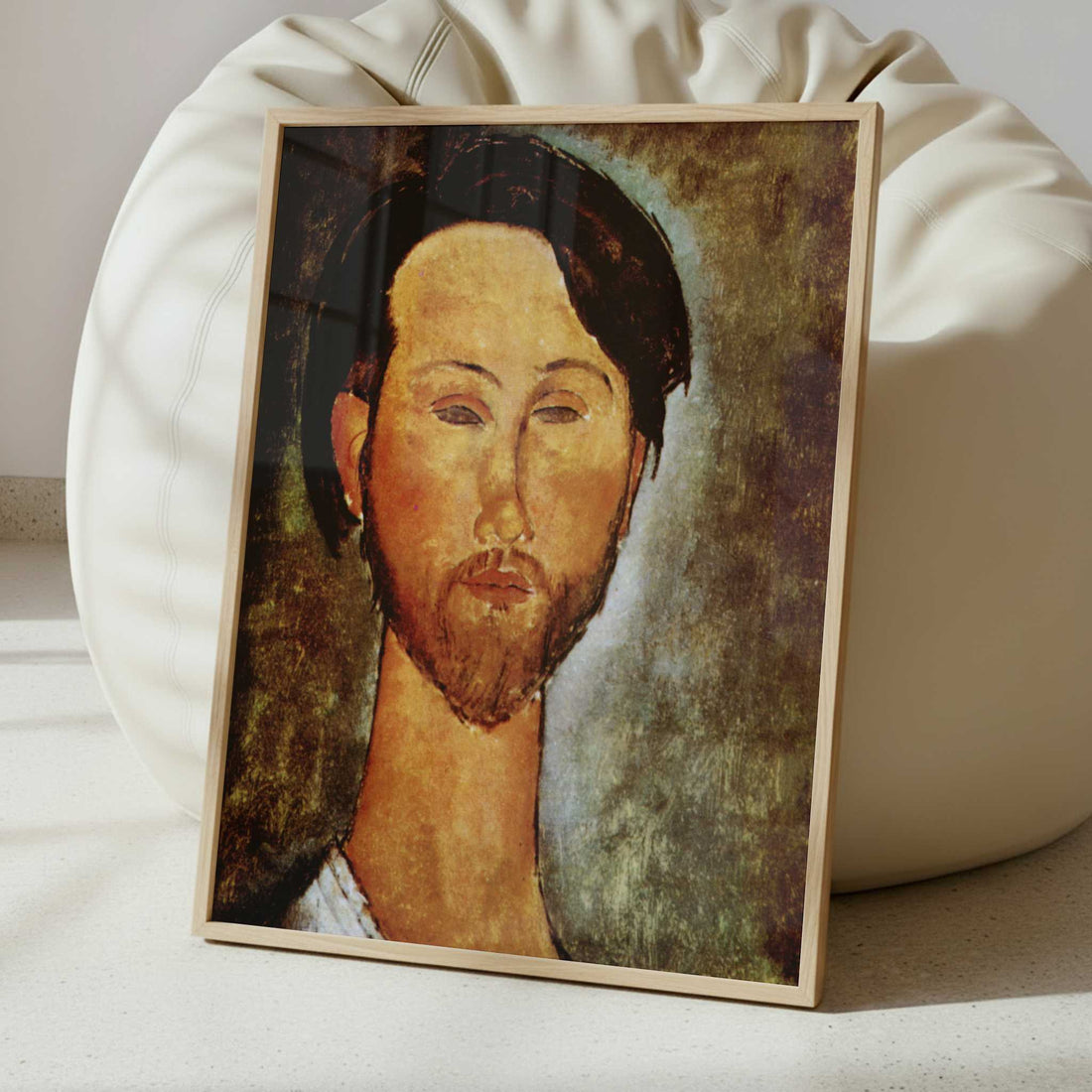 Portrait of Leopold Zborovski (1918) by Amedeo Modigliani – Art Print - Interior inspiration