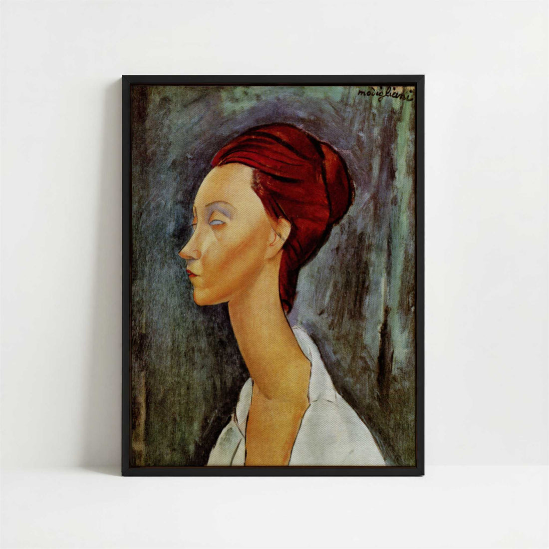 Framed Canvas - Framed canvas in black frame