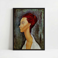 Framed Canvas - Framed canvas in black frame