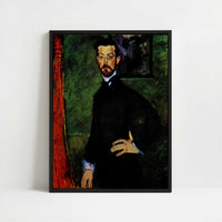 Framed Canvas - Framed canvas in black frame