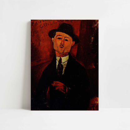 Portrait of Paul Guillaume (1915) by Amedeo Modigliani – Art Print - Unframed art print
