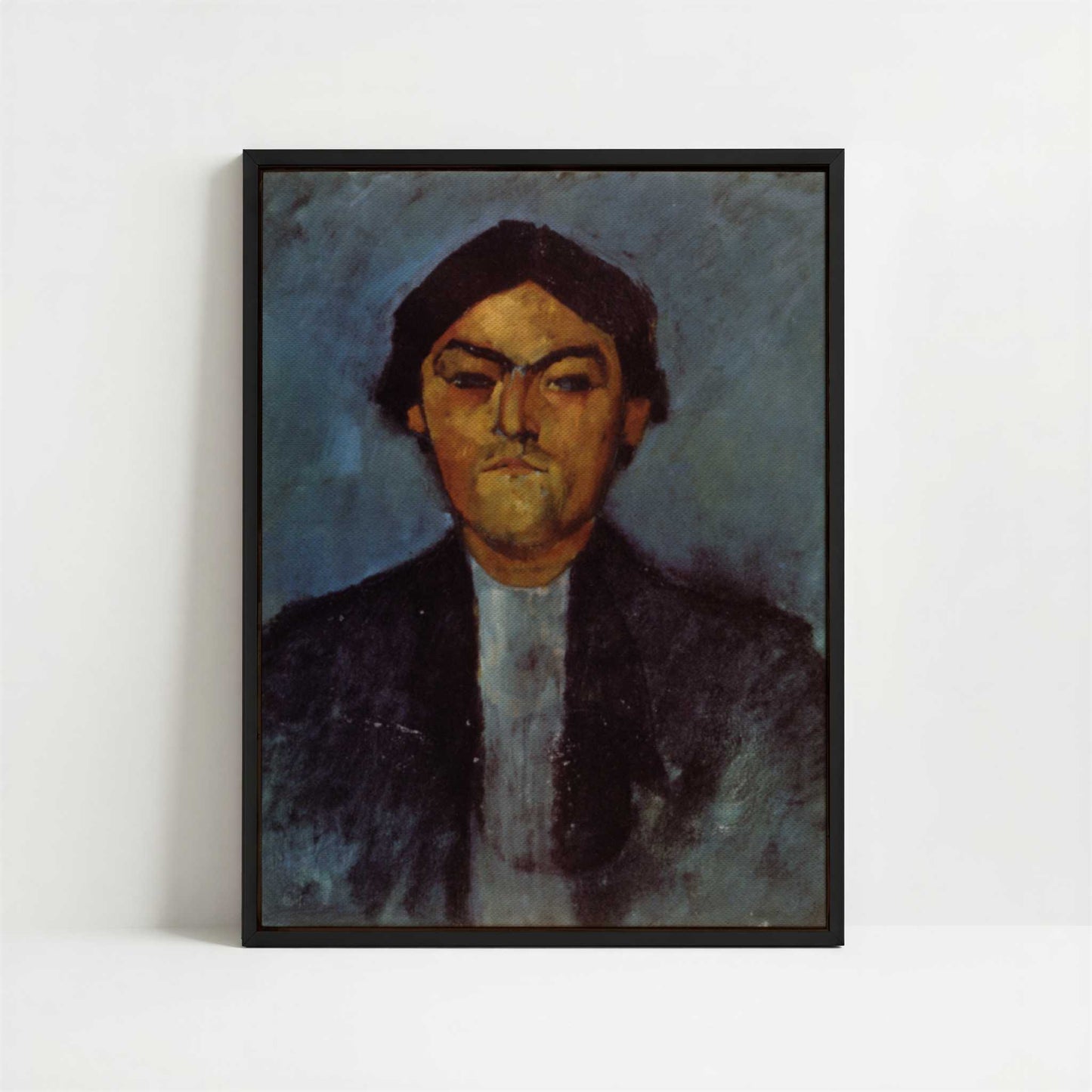 Framed Canvas - Framed canvas in black frame