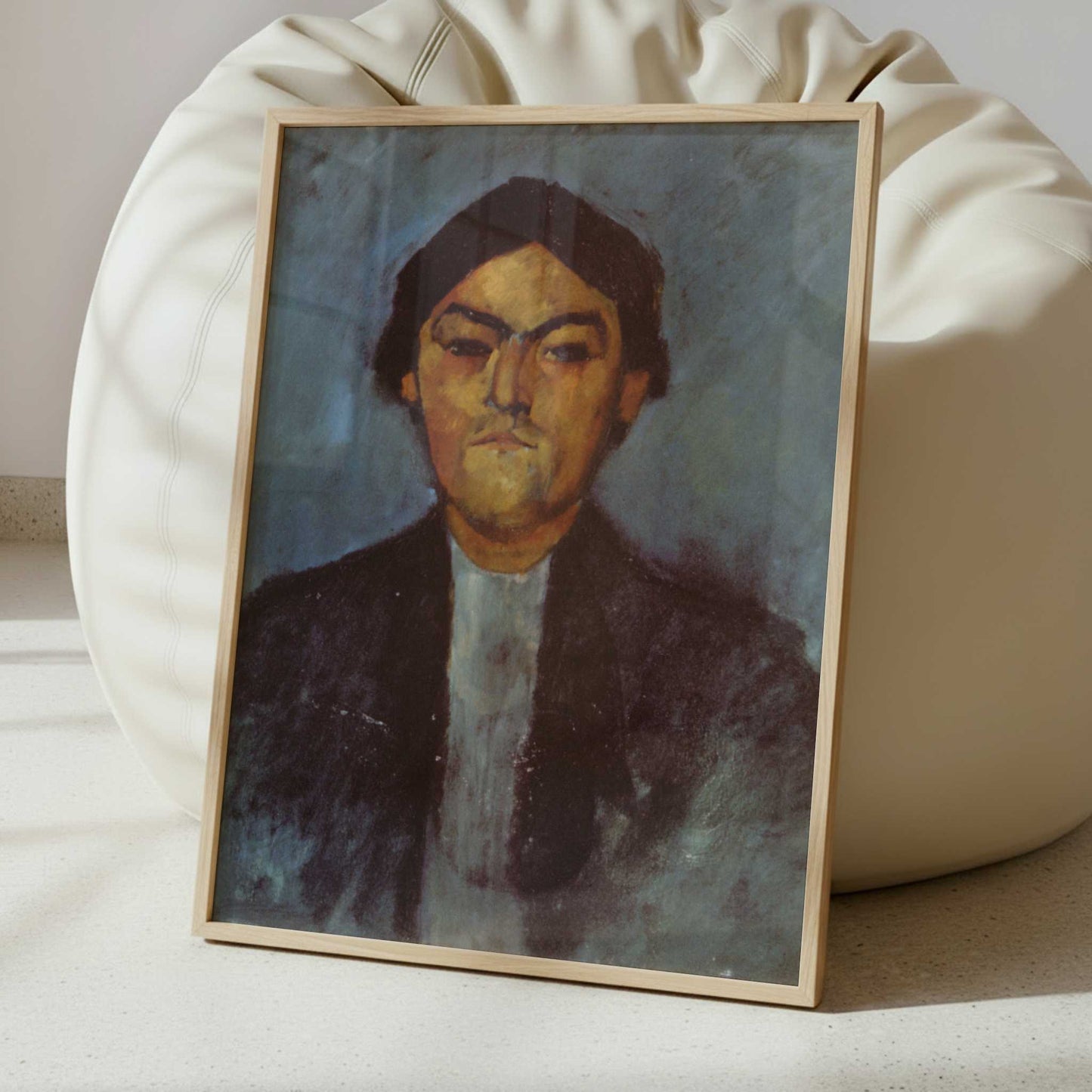 Portrait of Pedro (1909) by Amedeo Modigliani – Art Print - Interior inspiration