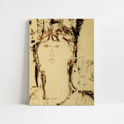 Portrait of a Woman (1915) by Amedeo Modigliani – Art Print - Unframed art print
