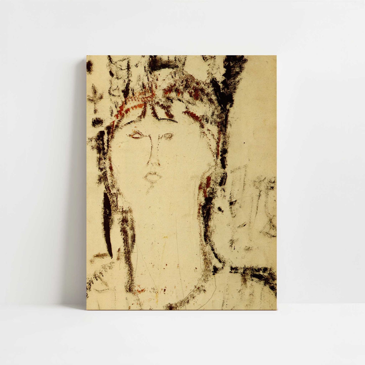 Portrait of a Woman (1915) by Amedeo Modigliani – Art Print - Unframed art print
