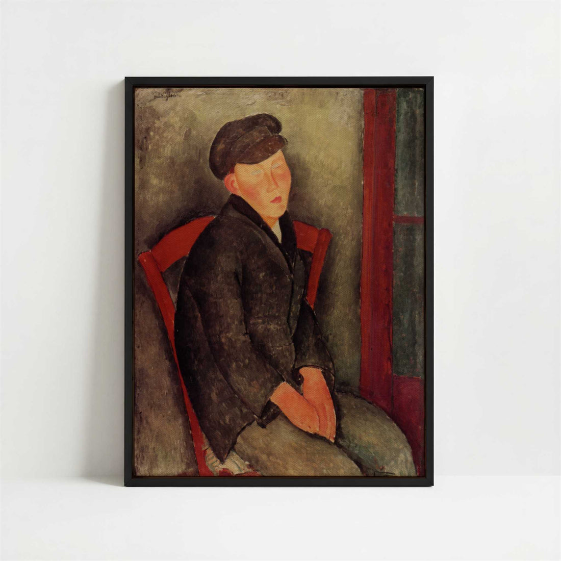 Framed Canvas - Framed canvas in black frame