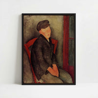 Framed Canvas - Framed canvas in black frame