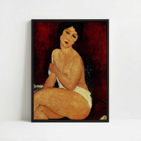 Framed Canvas - Framed canvas in black frame