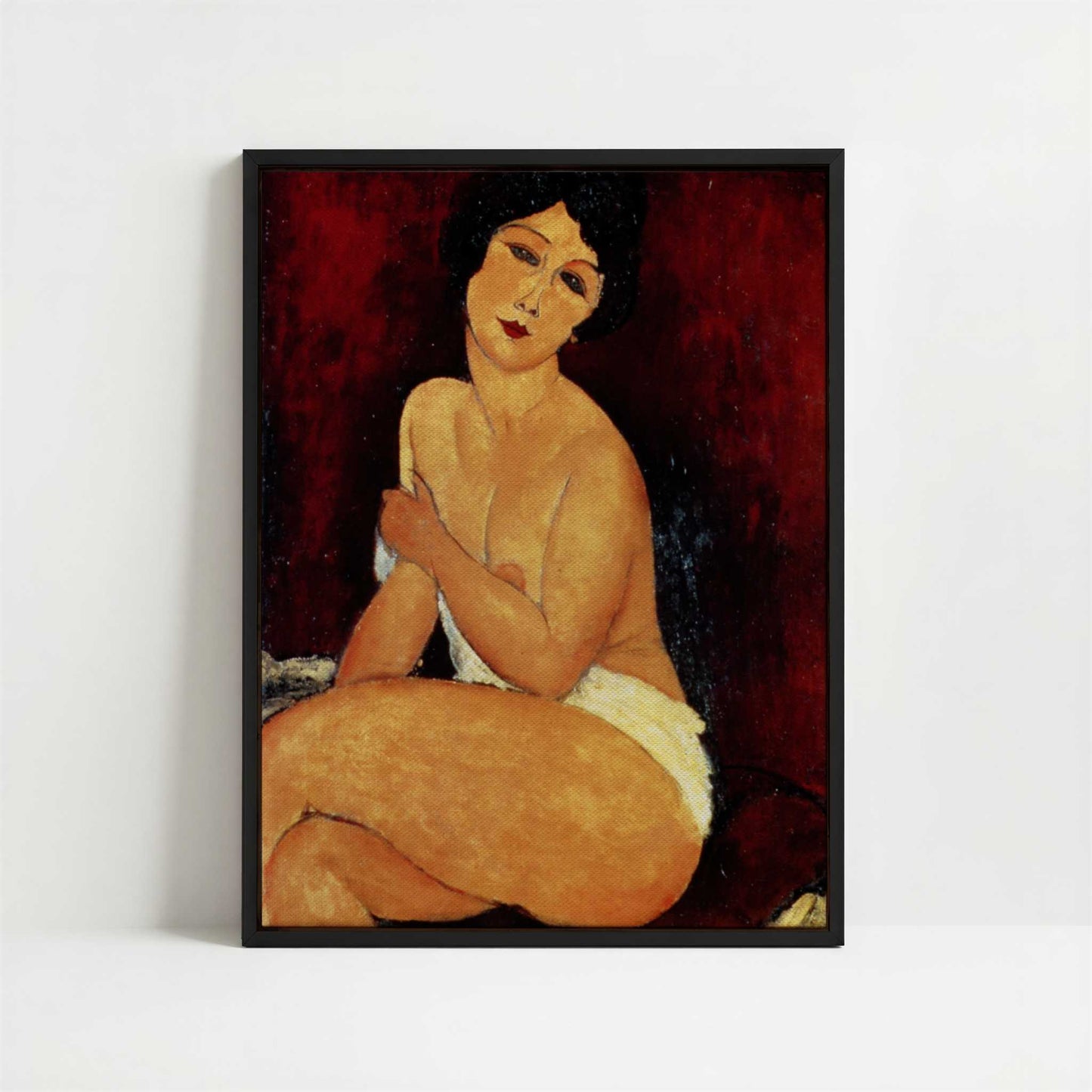 Framed Canvas - Framed canvas in black frame