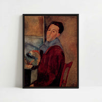 Framed Canvas - Framed canvas in black frame