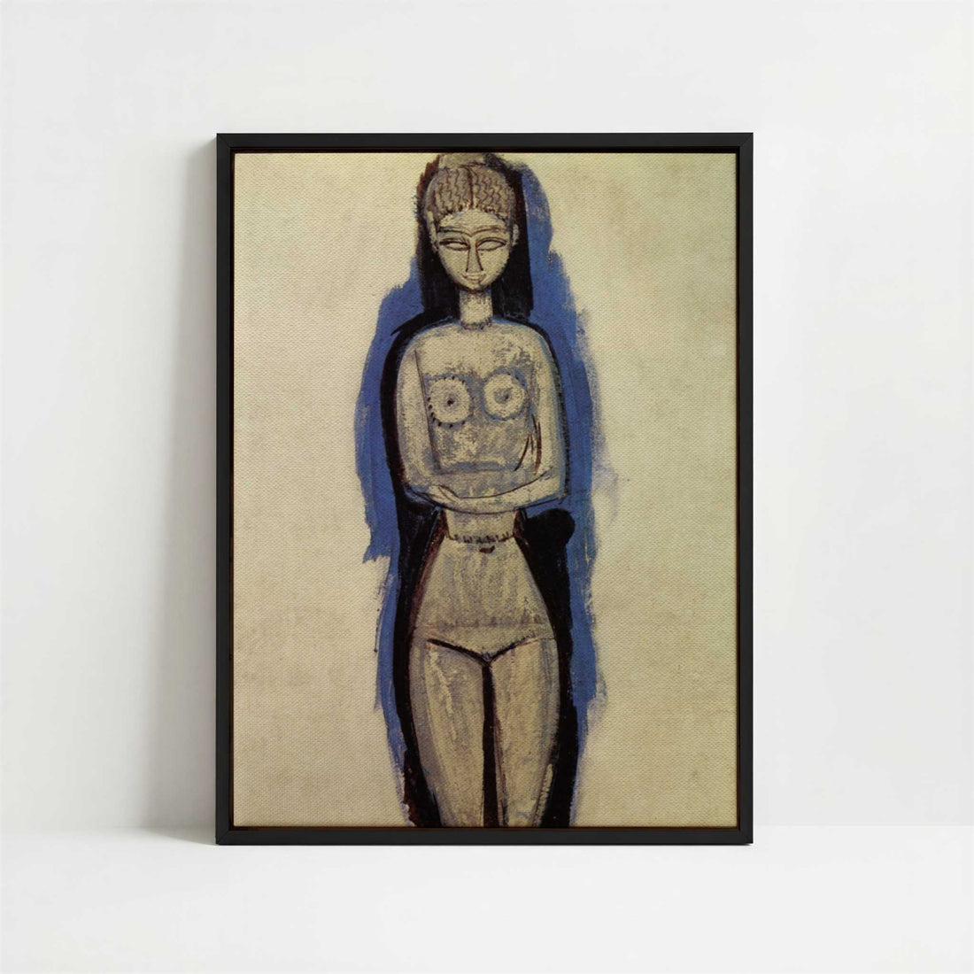 Framed Canvas - Framed canvas in black frame