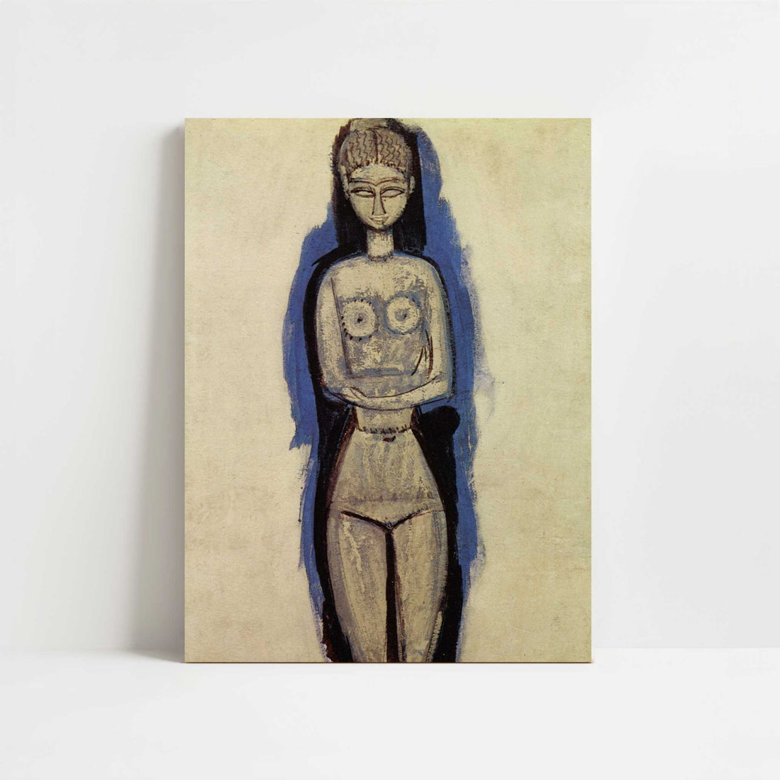 Standing Nude (1911-12) by Amedeo Modigliani – Art Print - Unframed art print