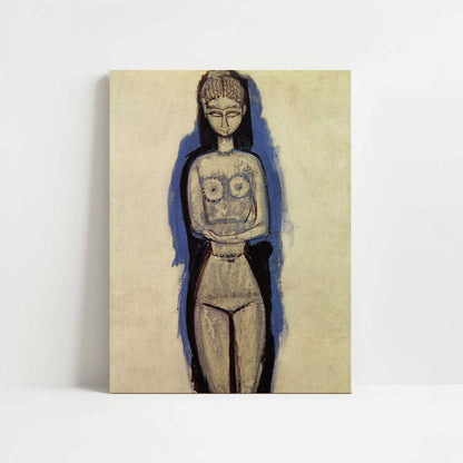 Standing Nude (1911-12) by Amedeo Modigliani – Art Print - Unframed art print