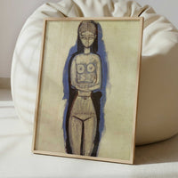 Standing Nude (1911-12) by Amedeo Modigliani – Art Print - Interior inspiration