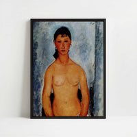 Framed Canvas - Framed canvas in black frame