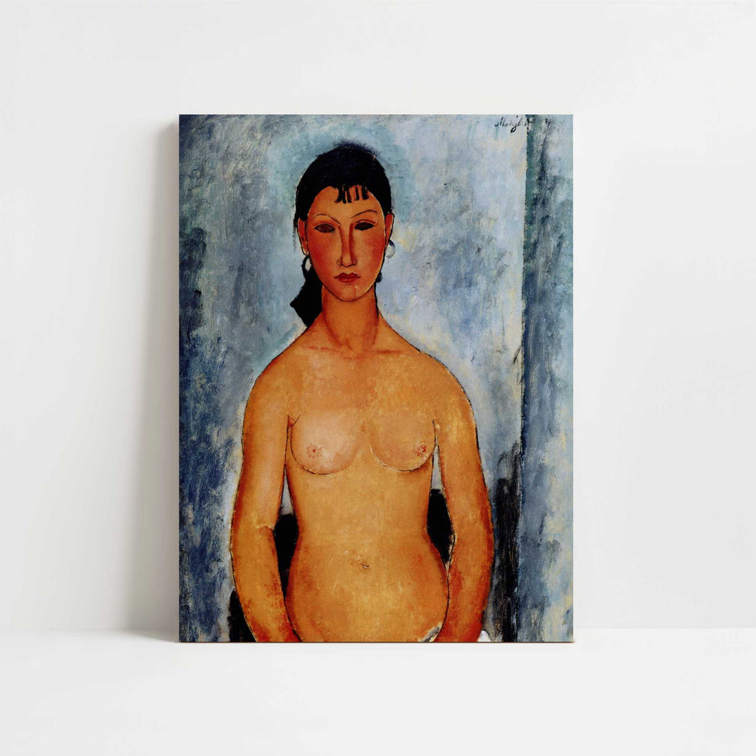 Standing Nude (1918) by Amedeo Modigliani – Art Print - Unframed art print