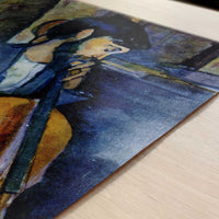 Study for The Cellist (1909) by Amedeo Modigliani – Art Print - Close-up detail of the art print