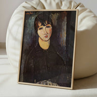 The Servant Girl (1916) by Amedeo Modigliani – Art Print - Interior inspiration