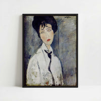 Framed Canvas - Framed canvas in black frame