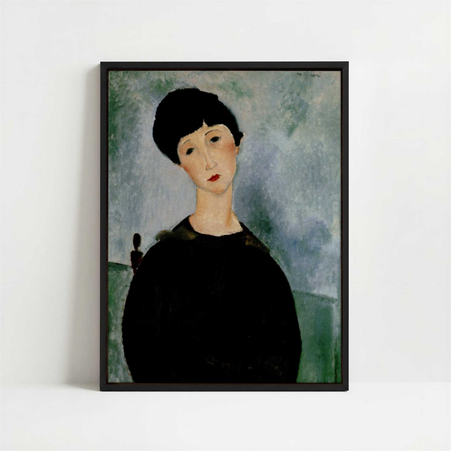 Framed Canvas - Framed canvas in black frame