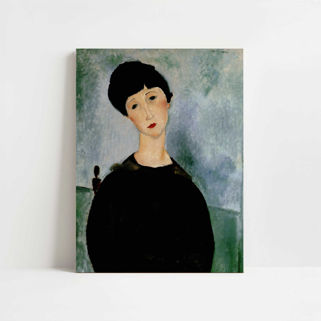Young Girl (1918) by Amedeo Modigliani – Art Print - Unframed art print