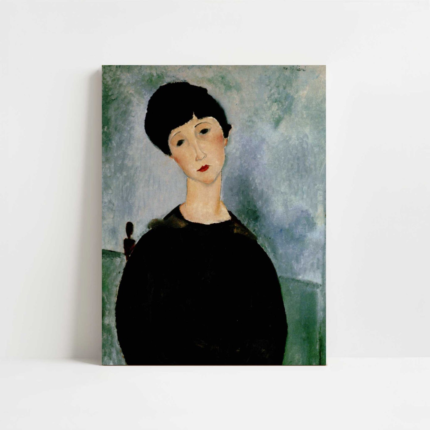 Young Girl (1918) by Amedeo Modigliani – Art Print - Unframed art print