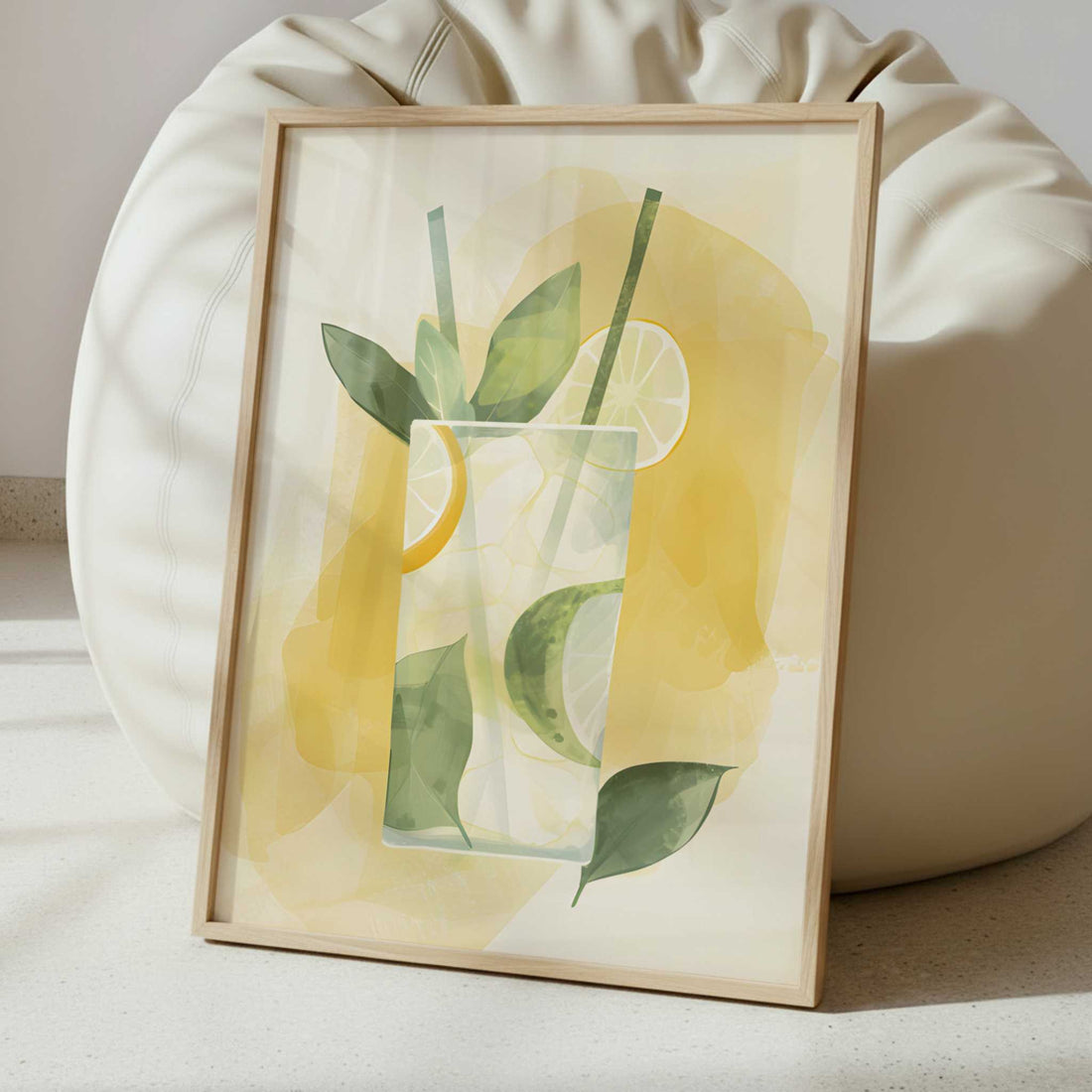 Mojito in Bohemian Style - Art Print - Interior inspiration