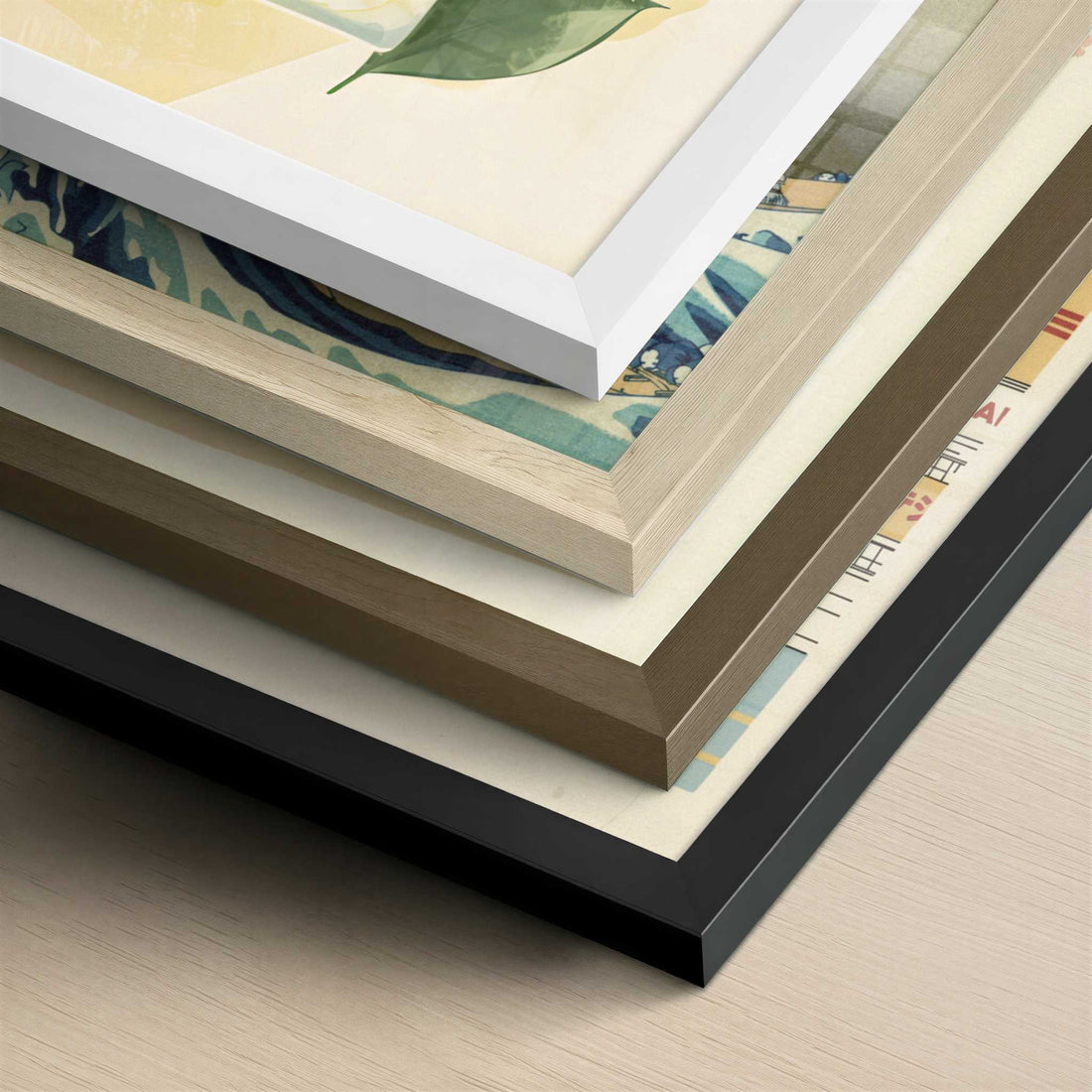 Mojito in Bohemian Style - Art Print - Close-up detail of the different frames