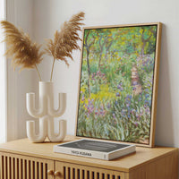 Framed Canvas - Framed canvas in a stylish interior setting