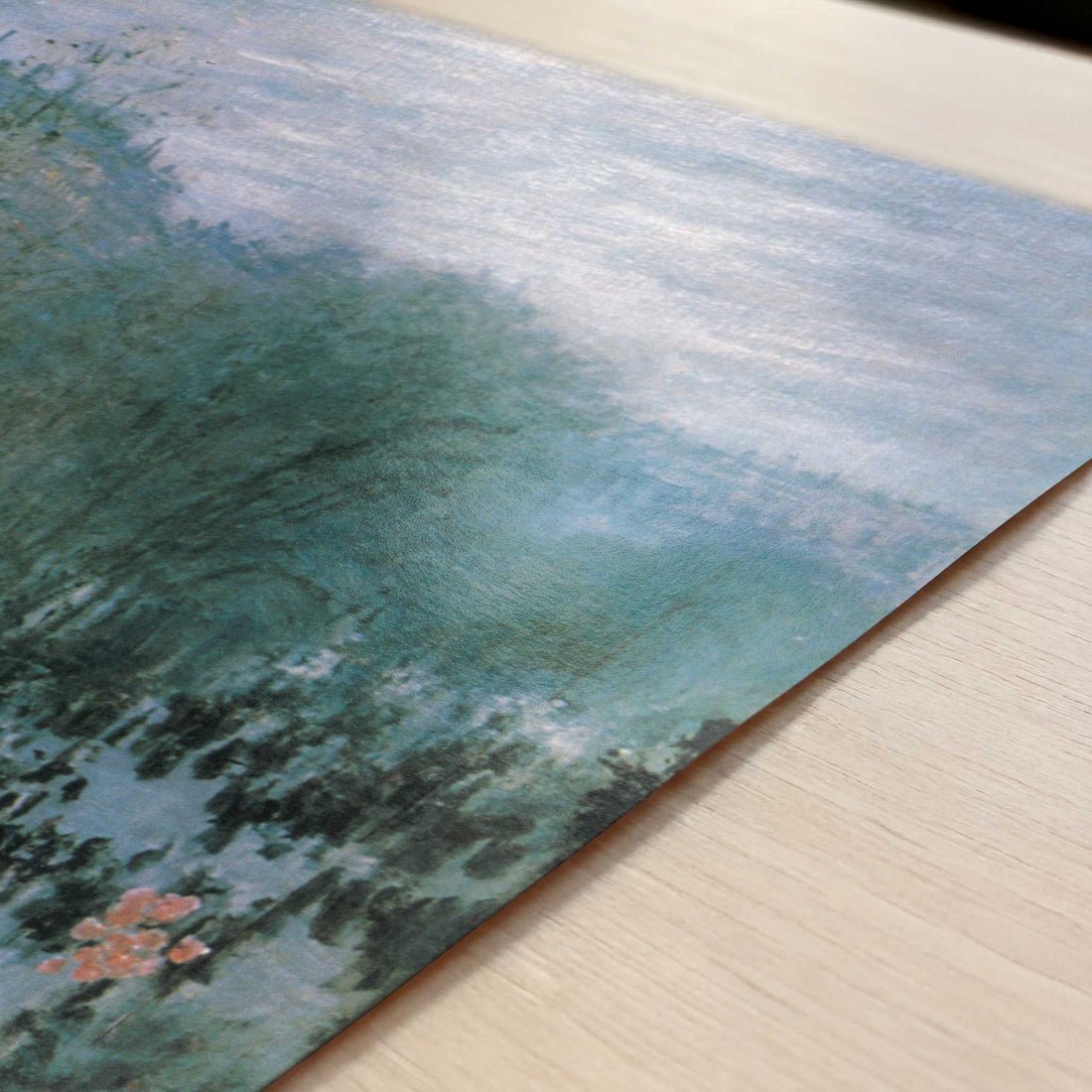 Boulevard des Capucines (1873) by Claude Monet – Art Print - Close-up detail of the art print