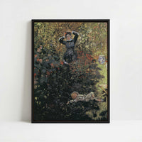 Framed Canvas - Framed canvas in black frame