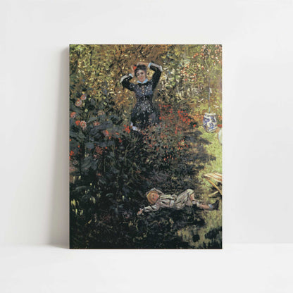Camille & Jean (1873) by Claude Monet – Art Print - Unframed art print