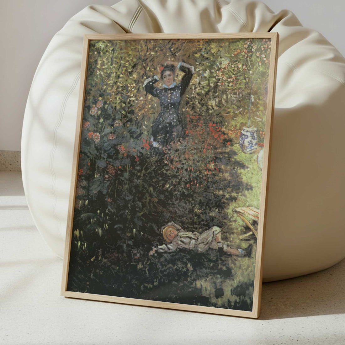Camille & Jean (1873) by Claude Monet – Art Print - Interior inspiration