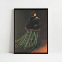Framed Canvas - Framed canvas in black frame
