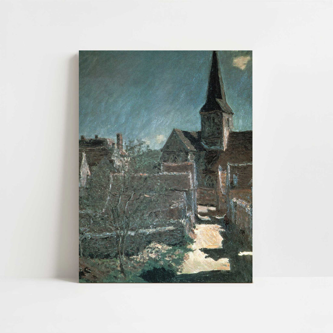 Church at Bellecoeur (1885) by Claude Monet – Art Print - Unframed art print
