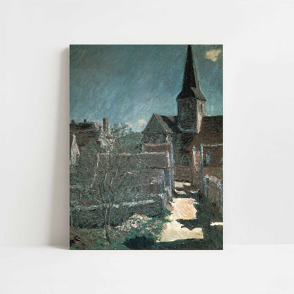 Church at Bellecoeur (1885) by Claude Monet – Art Print - Unframed art print