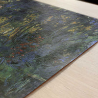 Corner of the Pond at Giverny (1918-19) by Claude Monet – Art Print - Close-up detail of the art print
