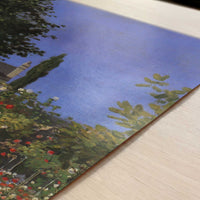 Garden in Flower (1867) by Claude Monet – Art Print - Close-up detail of the art print