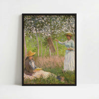 Framed Canvas - Framed canvas in black frame