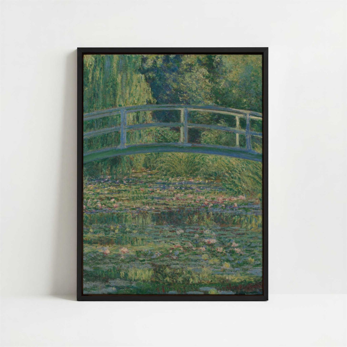 Framed Canvas - Framed canvas in black frame