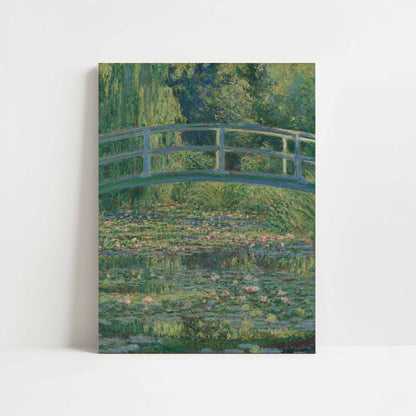 Japanese Bridge & Water-lilies 2 (1899) by Claude Monet – Art Print - Unframed art print