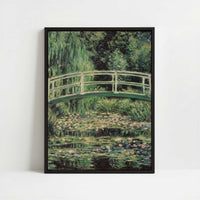 Framed Canvas - Framed canvas in black frame
