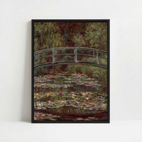 Framed Canvas - Framed canvas in black frame