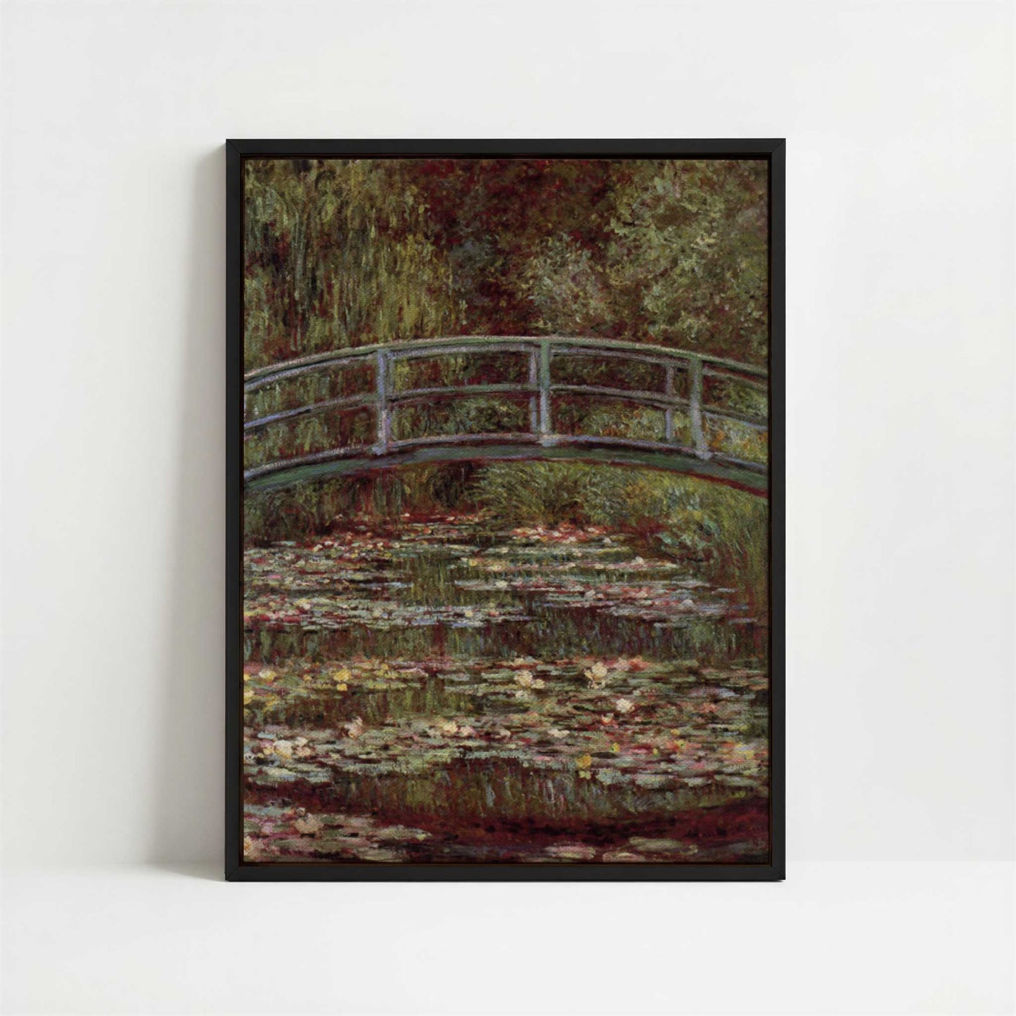 Framed Canvas - Framed canvas in black frame