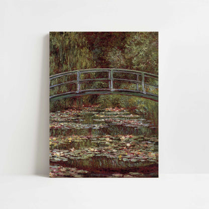 Japanese Bridge & Water Lilies (1899) by Claude Monet – Art Print - Unframed art print